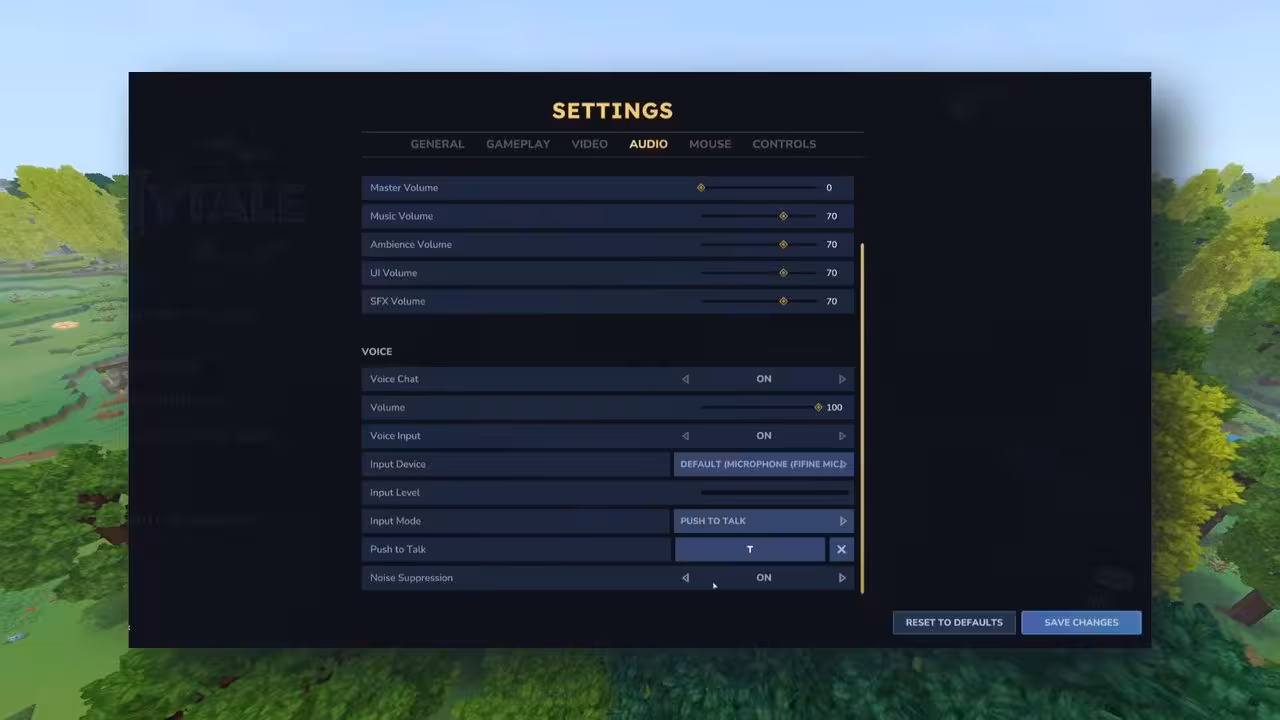 Hytale voice chat de proximité update 4 interface HUD