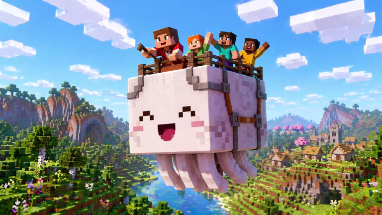 Happy Ghast Minecraft : comment l’obtenir et le monter (2026)