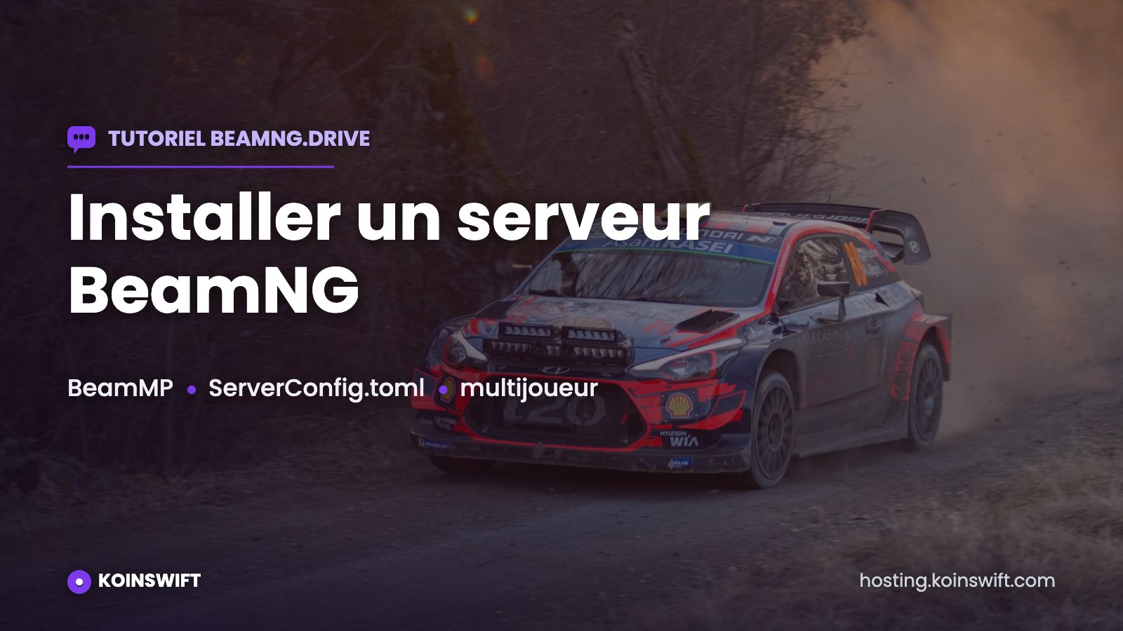 Installer un serveur BeamNG avec BeamMP - guide 2026
